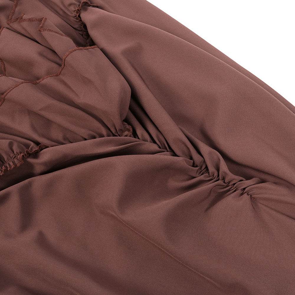 Medieval Retro Style Women's Waist Dance Skirt Dress - Azufun