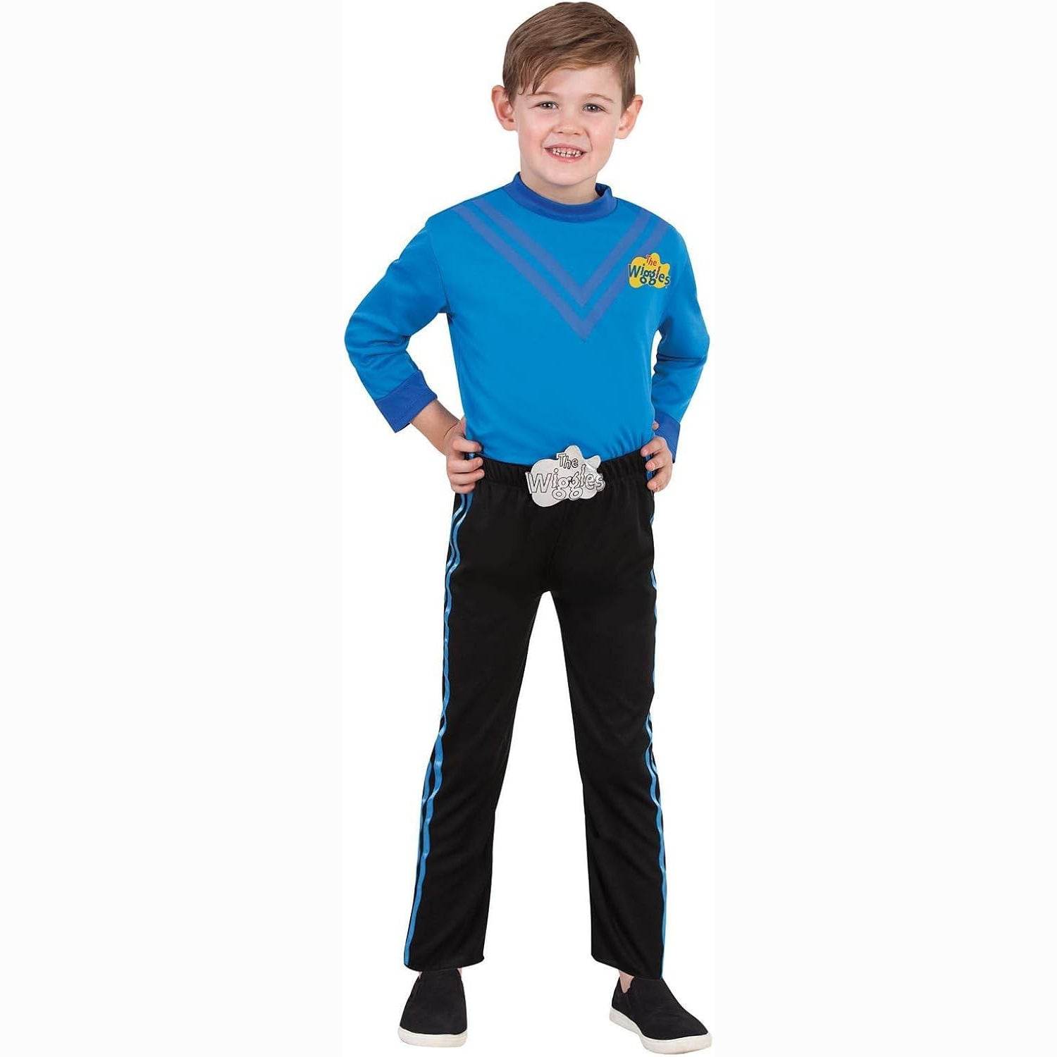 Kids The Wiggles Cosplay Boys Dance Costume Simon Anthony Lachy Outfit - Azufun