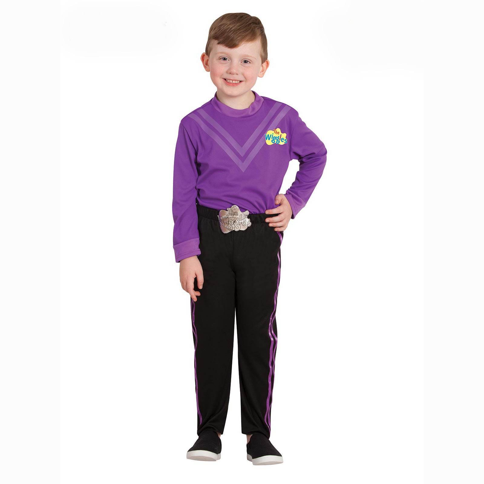 Kids The Wiggles Cosplay Boys Dance Costume Simon Anthony Lachy Outfit - Azufun