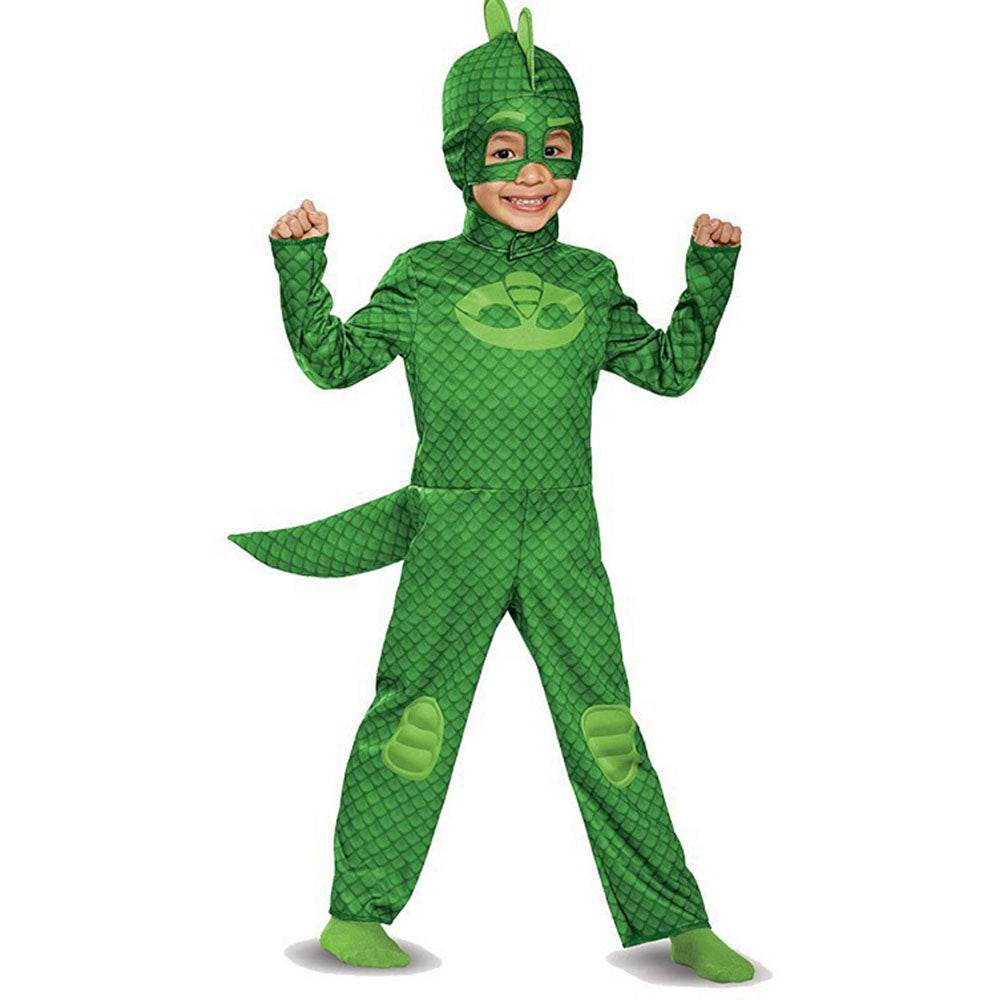 PJ Masks Owlette Catboy Gekko Toddler Costume Cosplay Halloween - Azufun