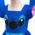 Stitch girls cute cosplay dress Costume tutu skirt Halloween - Azufun
