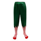 Green Christmas Party dress Costume adult couple stage costume - Azufun