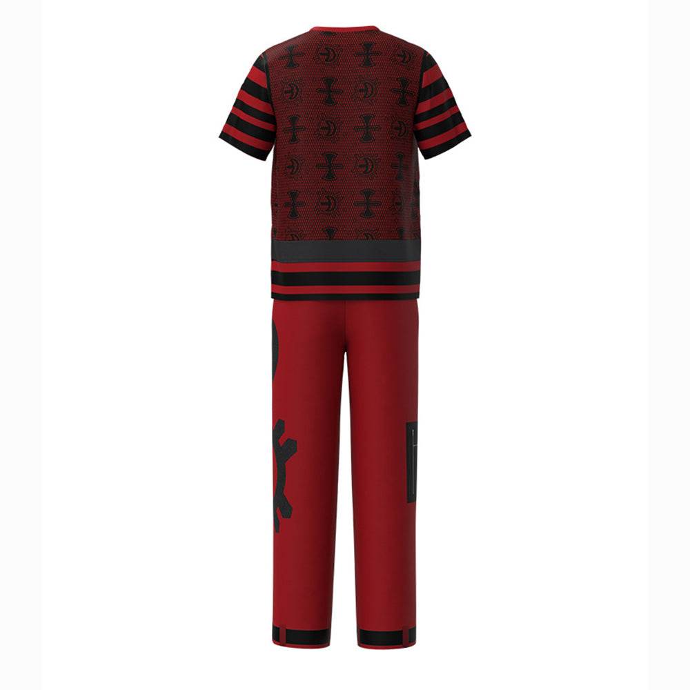 Zombies 4 Dawn of the Vampires Addison Wells Victor Nova Costume Halloween - Azufun