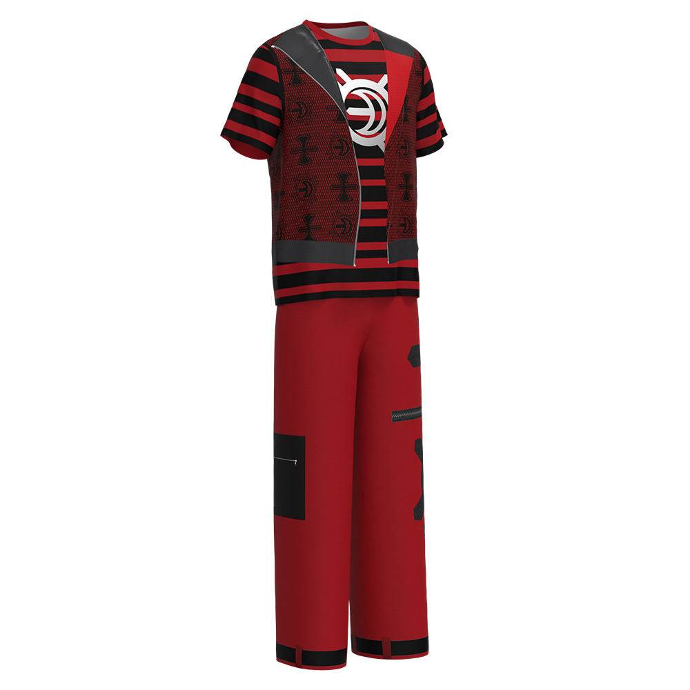 Zombies 4 Dawn of the Vampires Addison Wells Victor Nova Costume Halloween - Azufun