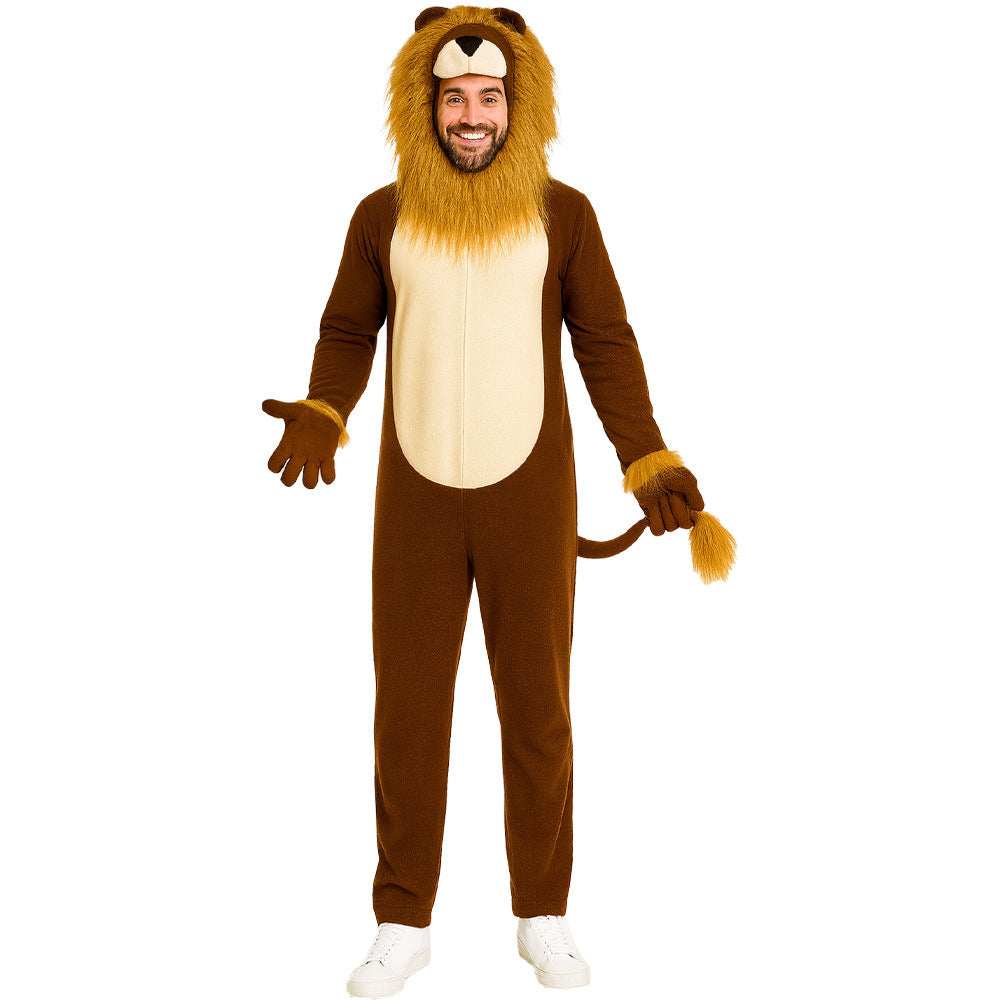Lion Stage Animal Costume Party Halloween Adult - Azufun