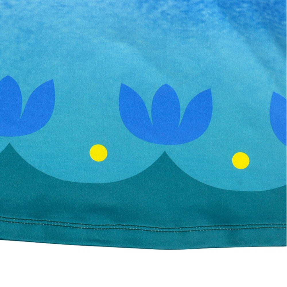 Girls Trolls World Tour Costume Princess Poppy Dress Set - Azufun