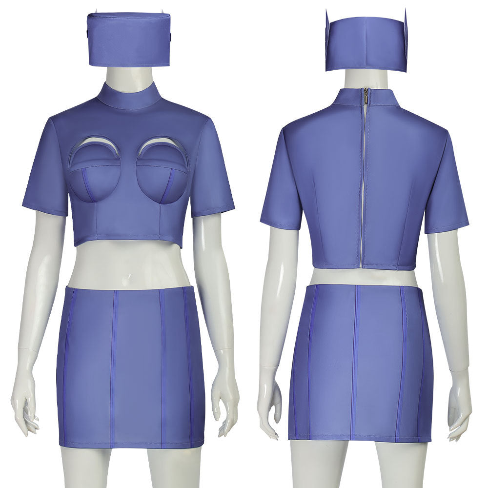 The Fifth Element Stewardess Lilu Cosplay Costume Halloween - Azufun