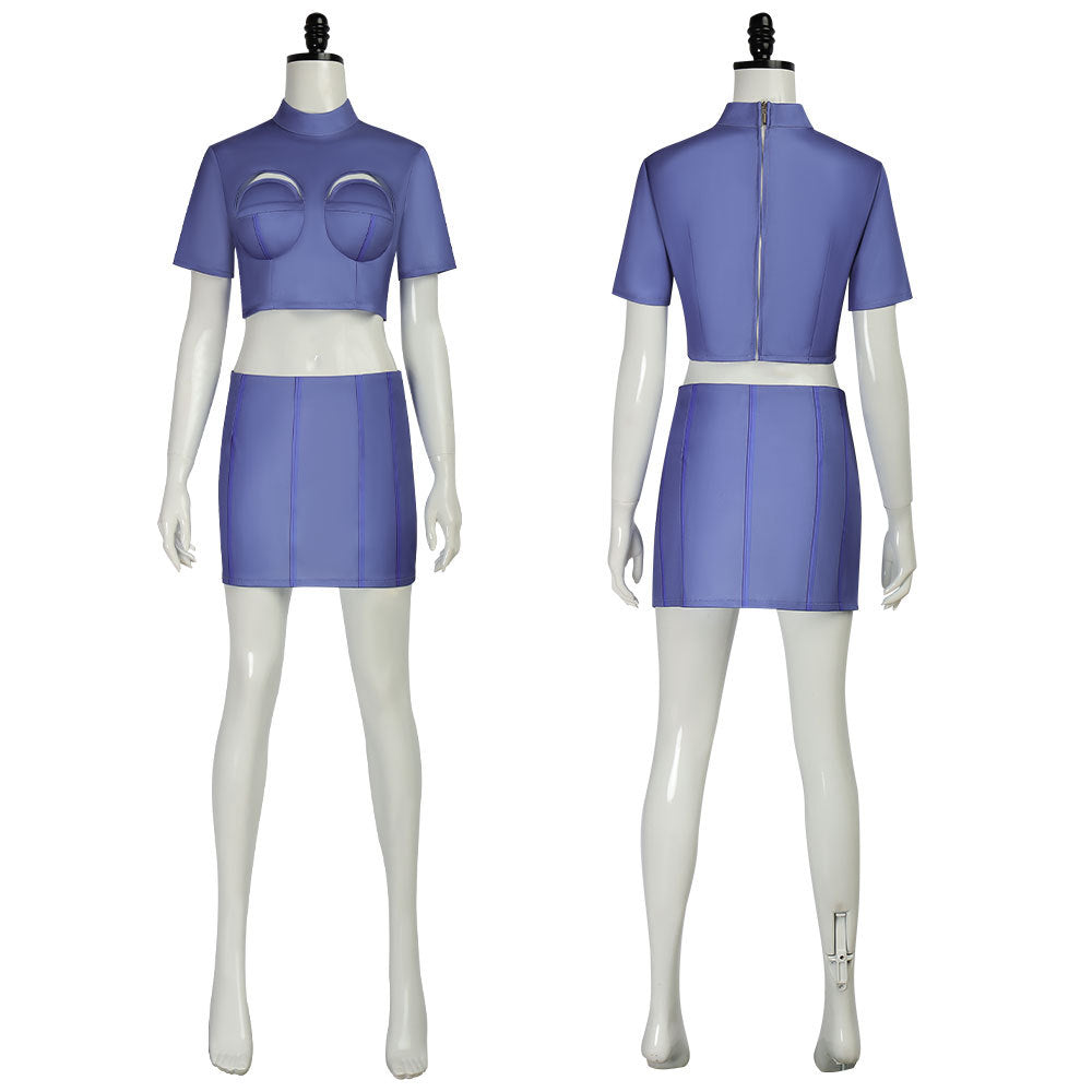 The Fifth Element Stewardess Lilu Cosplay Costume Halloween - Azufun