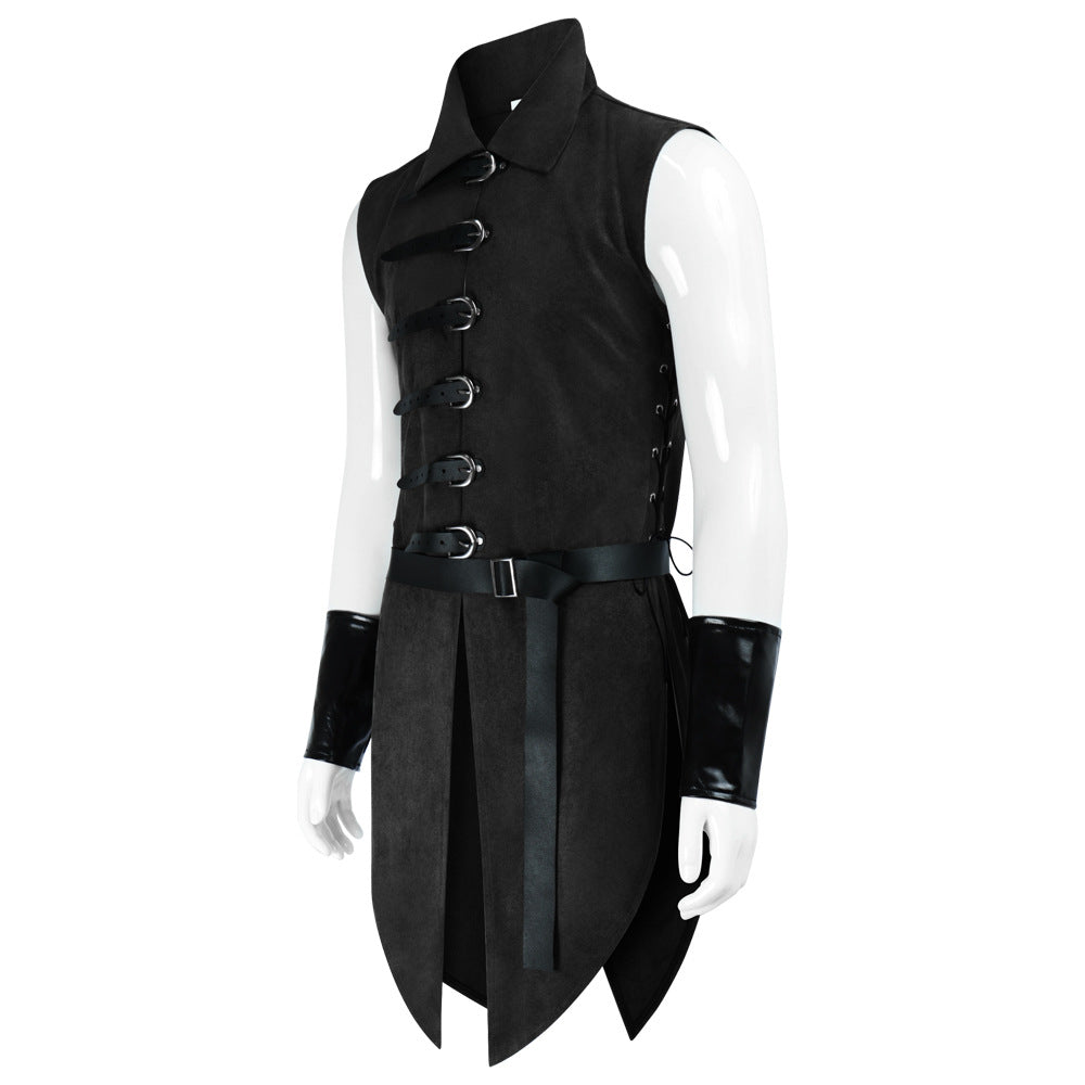 The Hobbit Elf King Vest Halloween Renaissance Cosplay Costume - Azufun