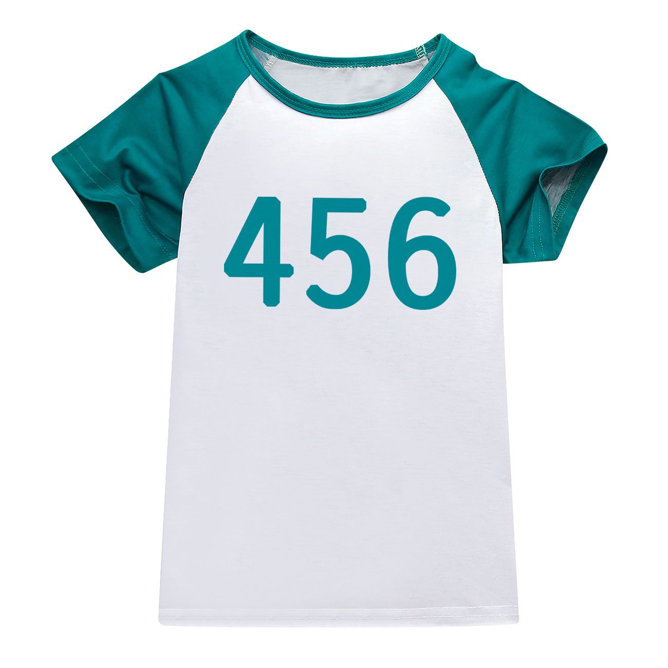 Players Tracksuit Costume Game Cosplay Squid Green Jacket Shirt For Adult Kids - Azufun