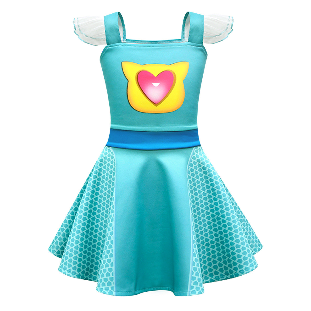 SuperKitties Sparks Buddy Light Up Costume Princess Dresses For Kids Girl - Azufun