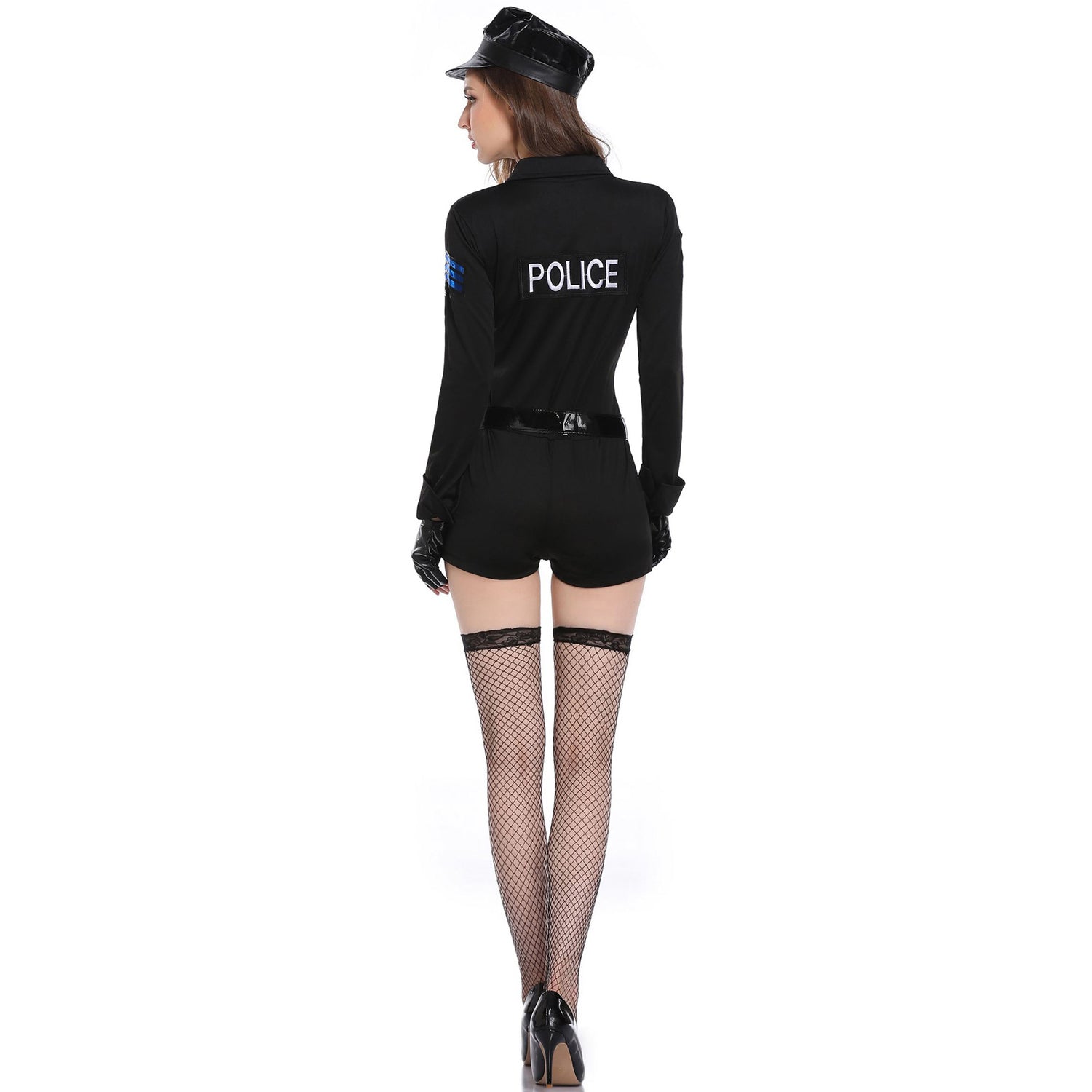 Cop Police Party Halloween Costume For Women - Azufun