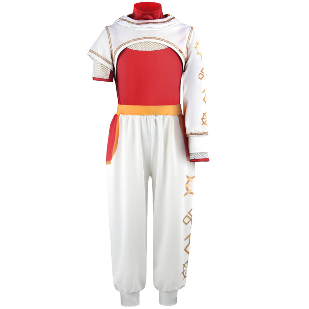 Girl Nova Costume Zombies 4 Cosplay Cheerleade 3PCS Uniform Outfits For Kids Halloween - Azufun