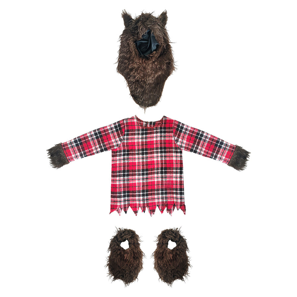 Little Red Riding Hood and the Big Bad Wolf costumes for children's stage Halloween