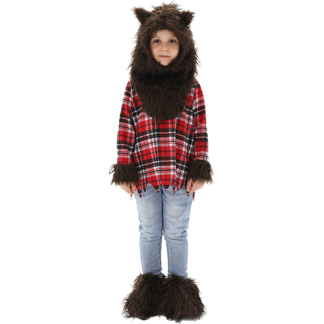 Little Red Riding Hood and the Big Bad Wolf costumes for children's stage Halloween