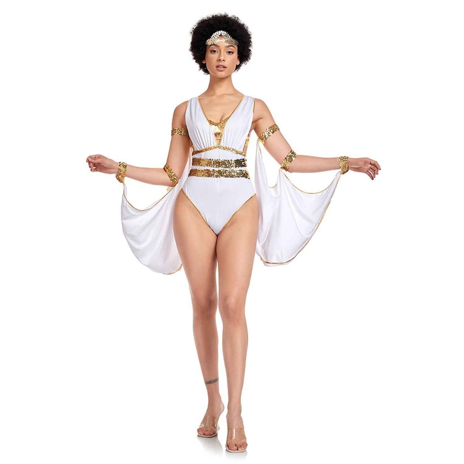 Egyptian Cleopatra Dress You're A Goddess Halloween Costume