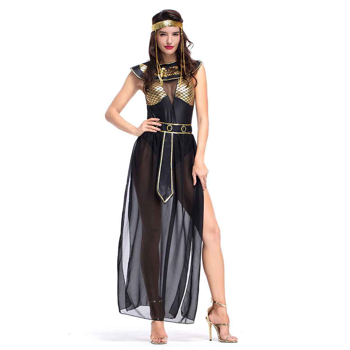 Pharaoh Costume Cleopatra Cosplay Halloween