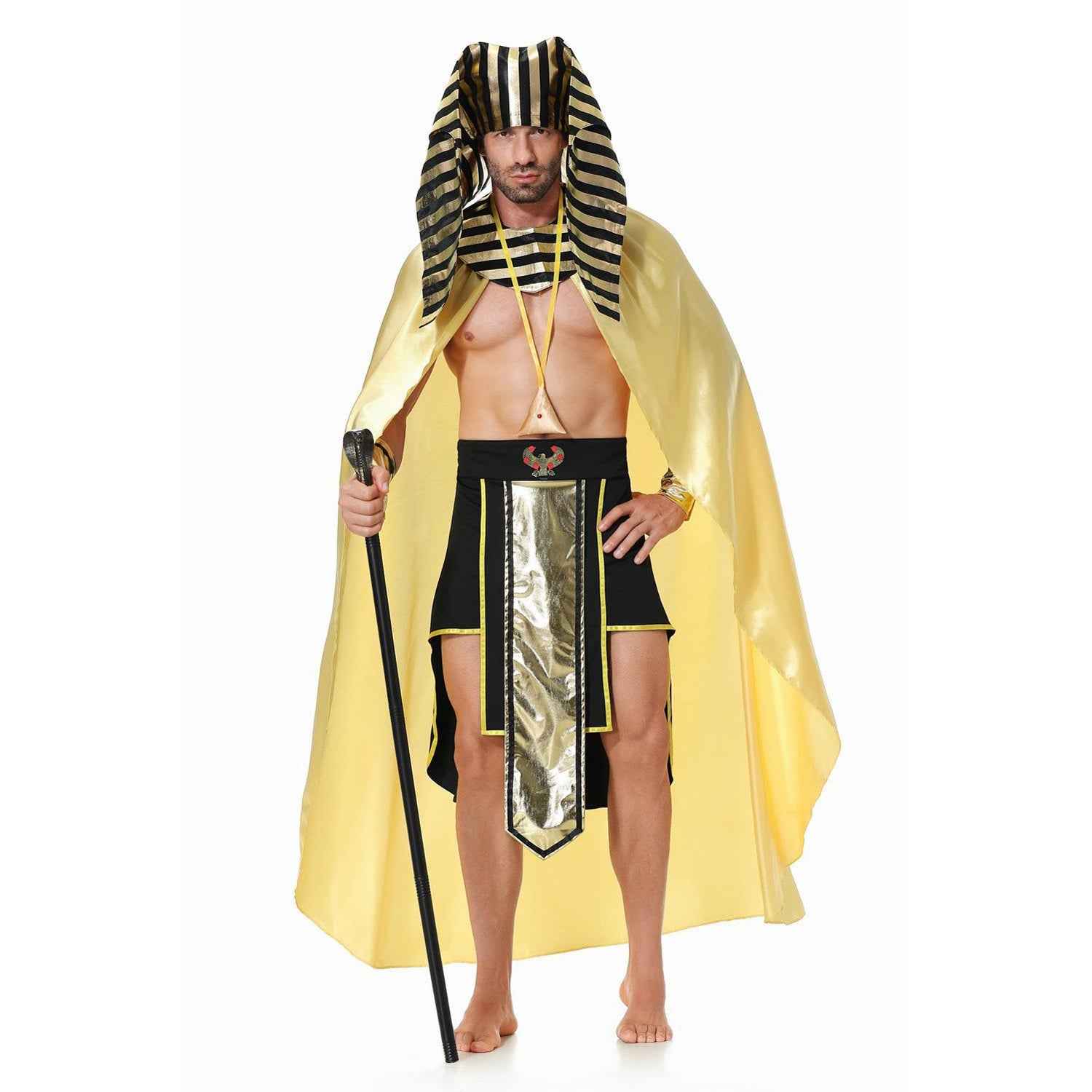 Adult Men Royal Pharaoh Halloween Costume