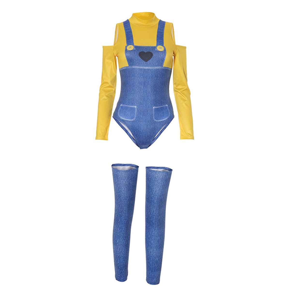 Despicable Me Minions Character Costumes Suit Nightclub For Women