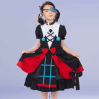Game Eggy Party Stella Mute Girl Cosplay Costume Set