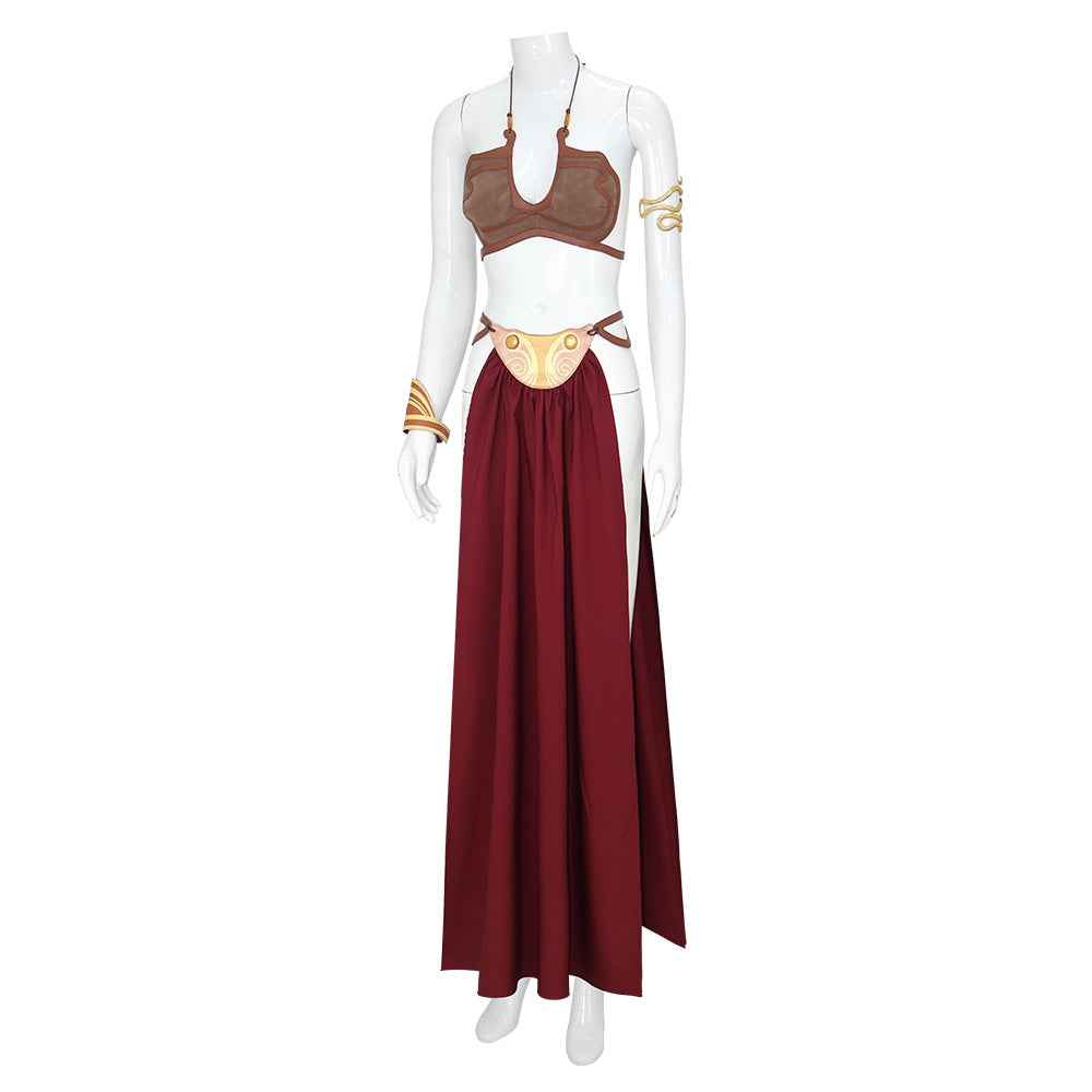 Star Wars Leia Organa Princess Carnival Suit Cosplay Costume For Adults