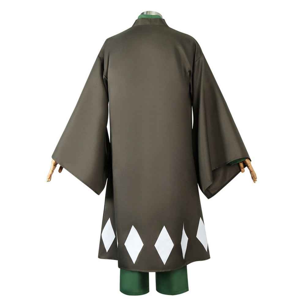 Bleach Urahara Kisuke Anime Cosplay Costume with hat Full Set
