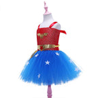 Wonder Woman costume super hero costume for girls