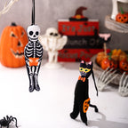 4-piece Small Figurine Pendant for Halloween Home Party Decoration