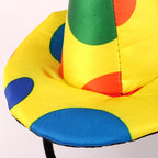 Clown Headband Cosplay Costume Headpiece Clown Costume Three-Piece Set