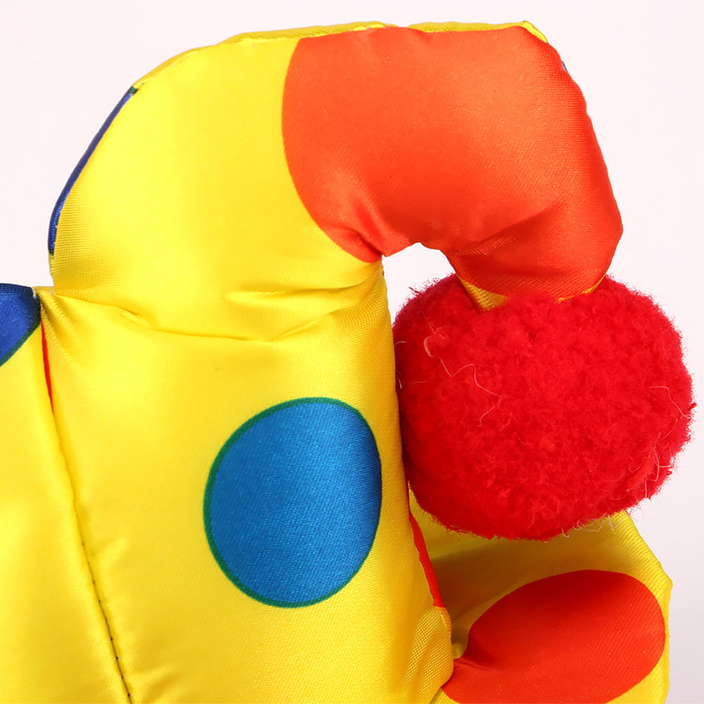 Clown Headband Cosplay Costume Headpiece Clown Costume Three-Piece Set