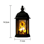 Portable Lantern Halloween Decorations LED Wind Lantern Ornaments