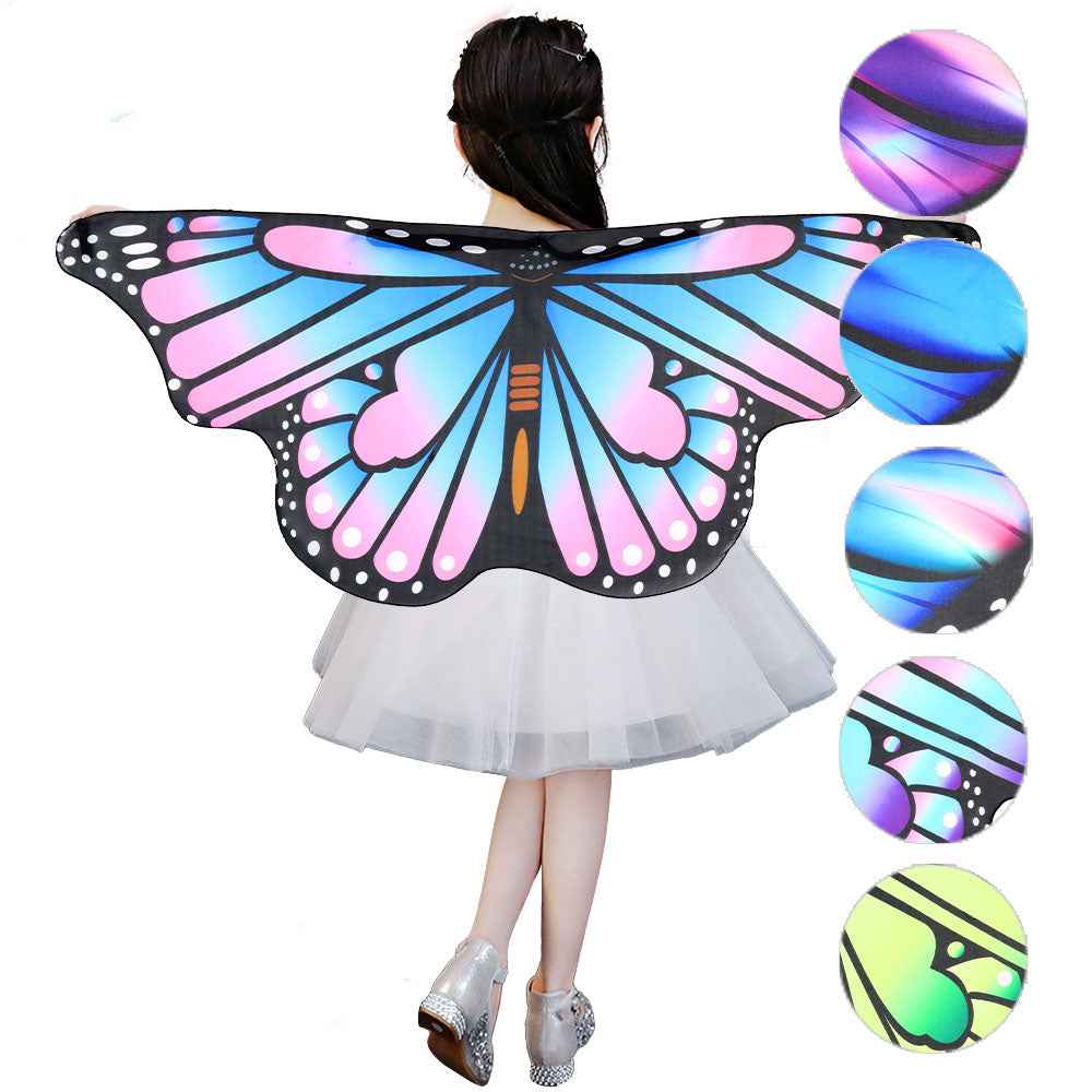 Butterfly Cloak Wings Children's Halloween Costume