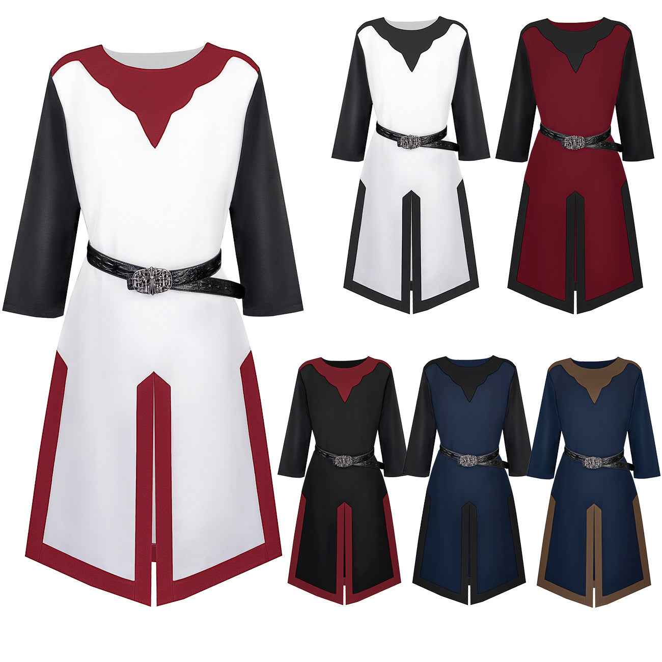 Medieval Renaissance Knights Templar costume halloween