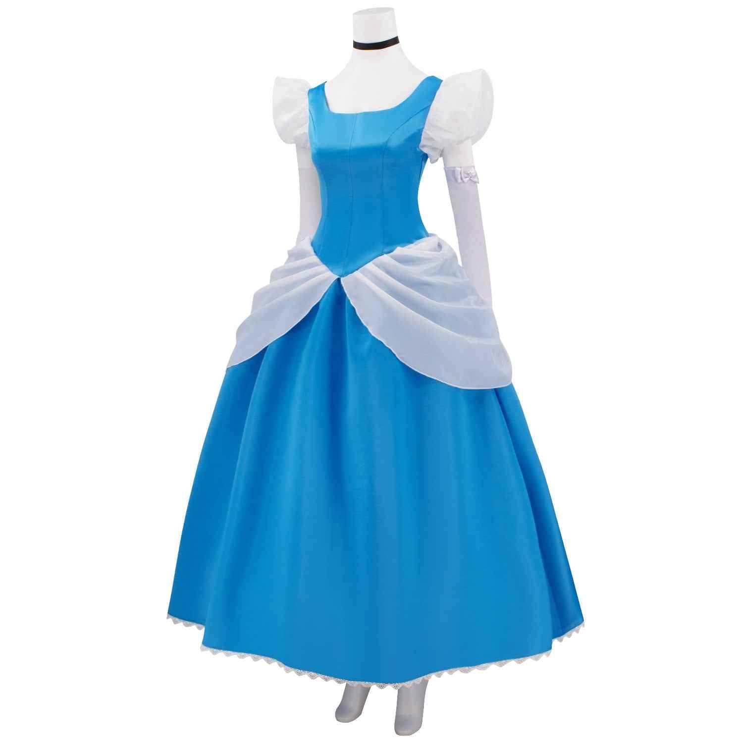 Cinderella Princess dress Costume Cosplay Halloween