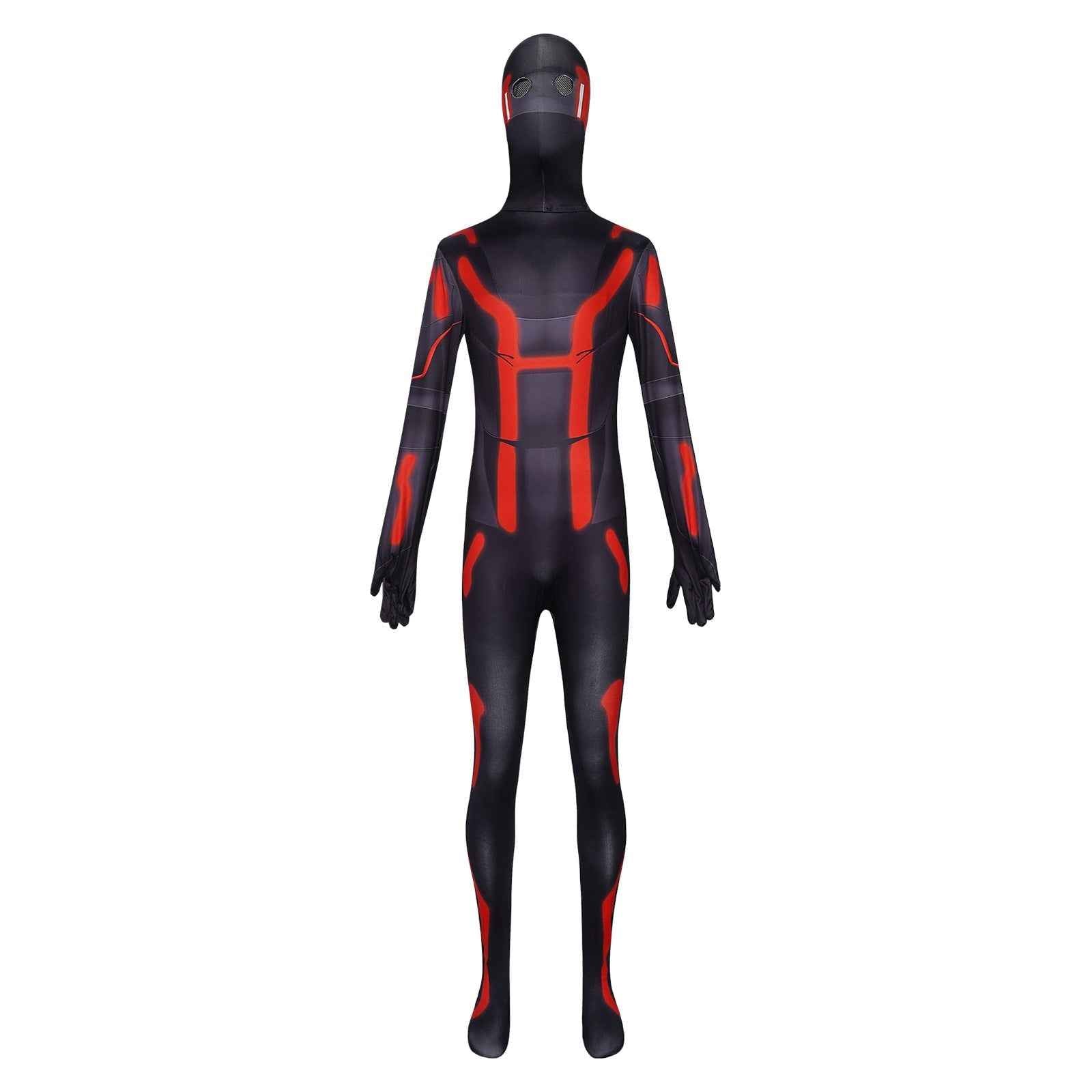 Tron: Legacy Sam Flynn Jumpsuit Bodysuit Mask Ares Cosplay