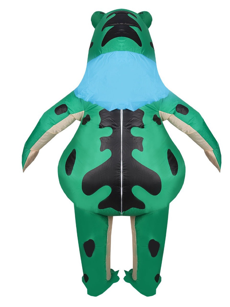 Inflatable Frog Costume Green and Pink Halloween