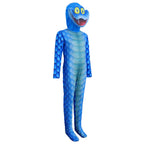 Zootopia 2 Gary Kids Costume Blue Scale Jumpsuit with Hood Cosplay Carnival