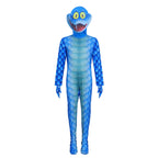 Zootopia 2 Gary Kids Costume Blue Scale Jumpsuit with Hood Cosplay Carnival