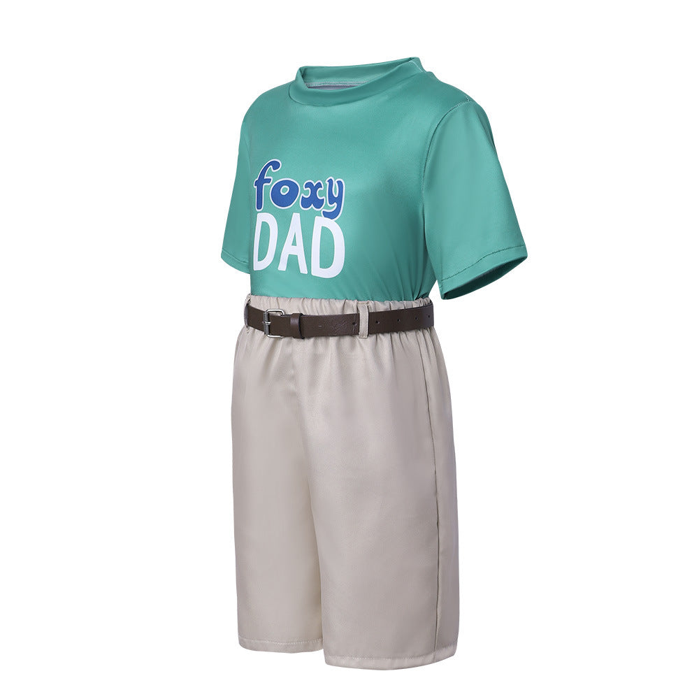 Zootopia 2 Nick Kids Green Cosplay Costume Carnival Suit