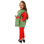 Christmas Present Costume Kids Gift Box Costume Vest For Boys Girls