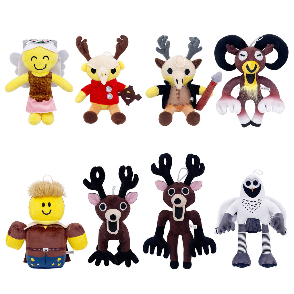 99 Nights in the Forest Elk Game Plush Toy Doll