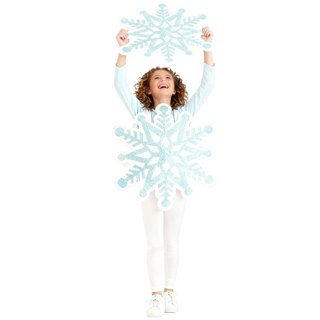 Kid's Snowflake Christmas Costume Girl