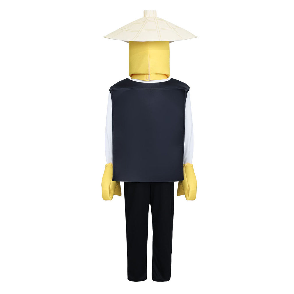 Kid's Ninjago Master Wu Costume Cosplay Party Carnival Adult