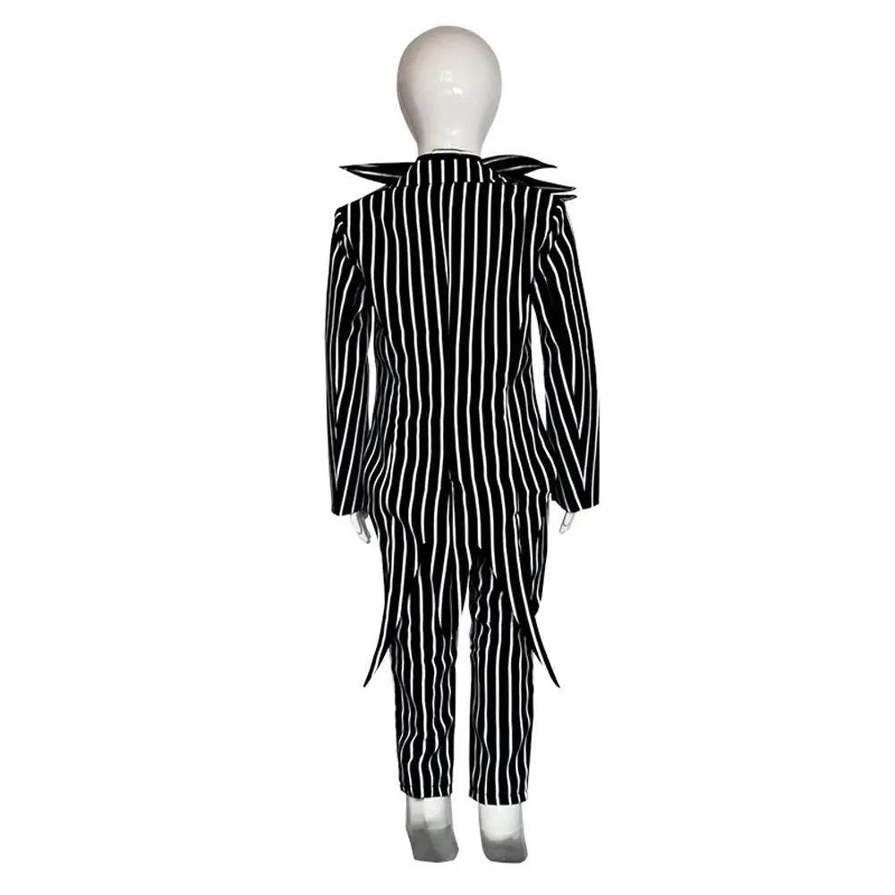 Adult kids Jack Skellington Sally Suit Costume The Nightmare Before Christmas for women men Boy Girl full Set - Azufun