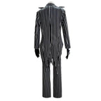 Adult kids Jack Skellington Sally Suit Costume The Nightmare Before Christmas for women men Boy Girl full Set - Azufun