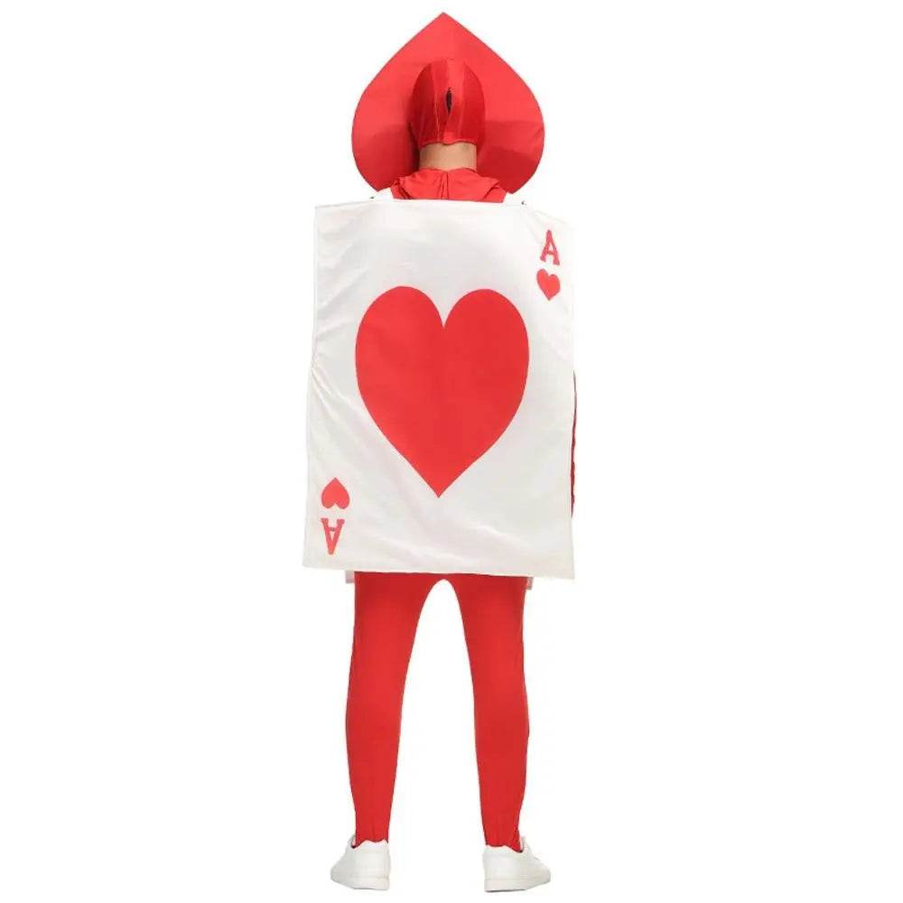 Alice in Wonderland stage performance poker heart peach A Costume Cosplay Party - Azufun