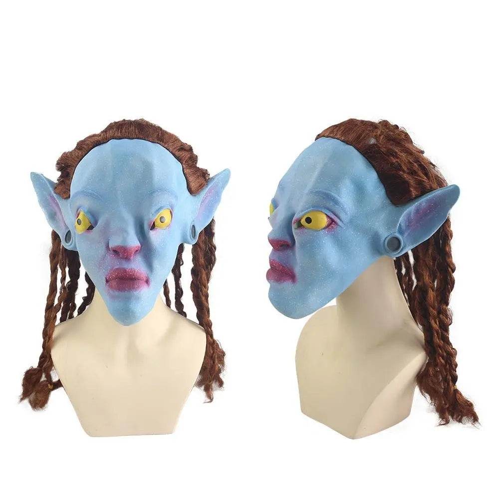 Avatar: The Way of Water Cosplay Costume adult zentai costume Sets and Mask Up For kids - Azufun