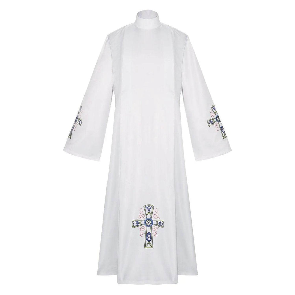 Blue Cross Priests Uniform Carnival Cosplay Costume For Adult - Azufun