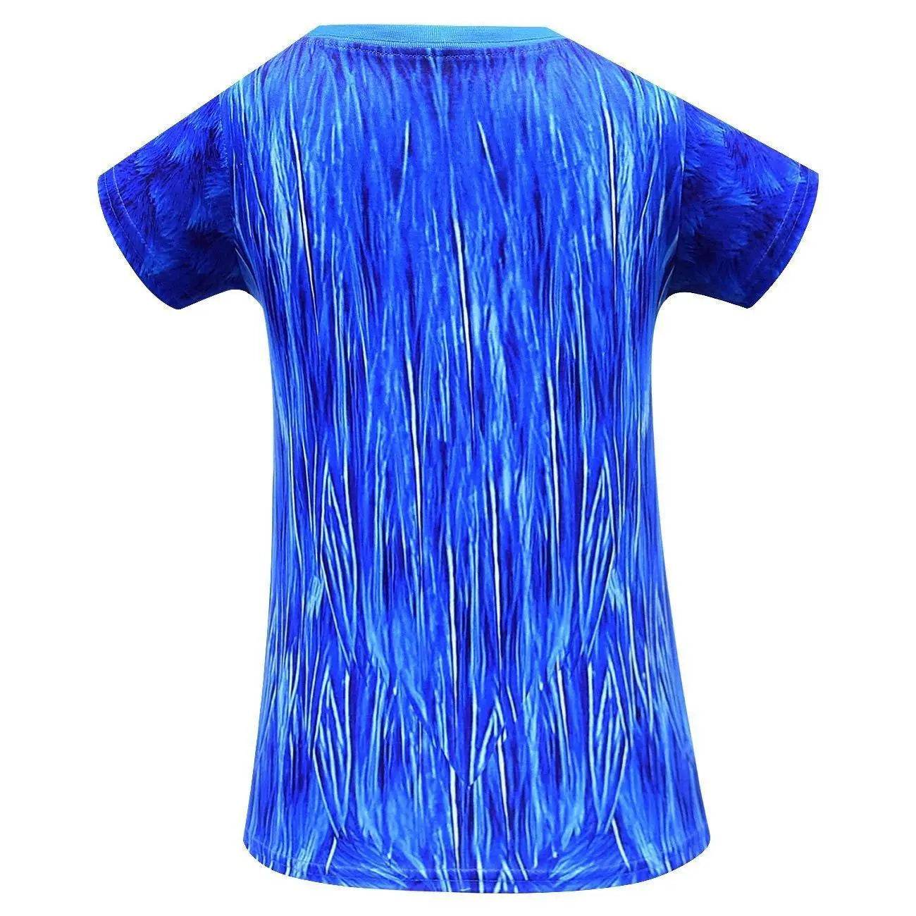 Boys Sonic the Hedgehog Print Costume Short sleeve Pants Suit - Azufun