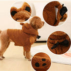 Brown Bear animal furry costume Children's Day Matching Pets Party Halloween - Azufun